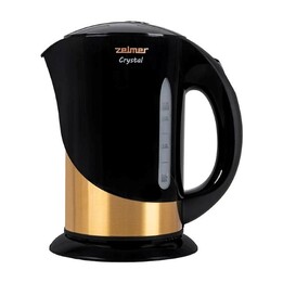 Bollitore elettrico Zelmer ZCK7630 Crystal Gold, 1,7 litri, 2200 W, nero e oro