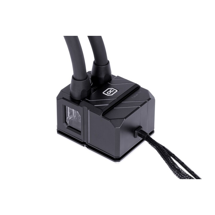 Sistema di raffreddamento a liquido all-in-one Alphacool Eisbaer Pro Aurora 360 per processore, 12 cm, nero, bianco, 1 pezzo