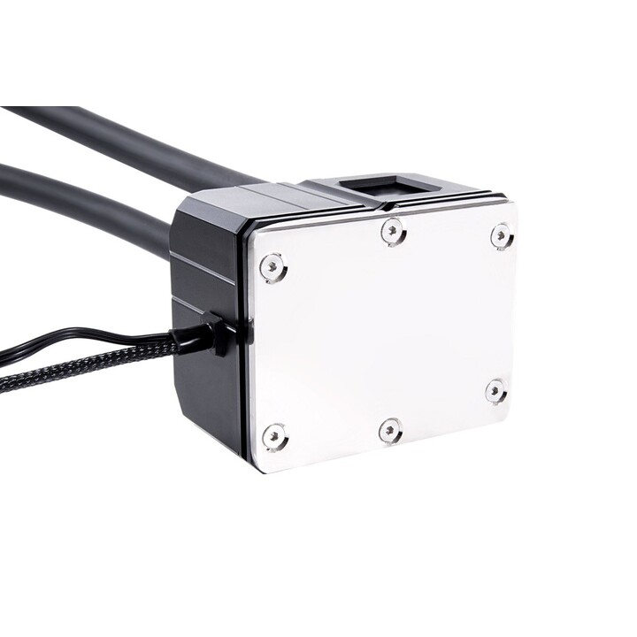 Sistema di raffreddamento a liquido all-in-one Alphacool Eisbaer Pro Aurora 360 per processore, 12 cm, nero, bianco, 1 pezzo