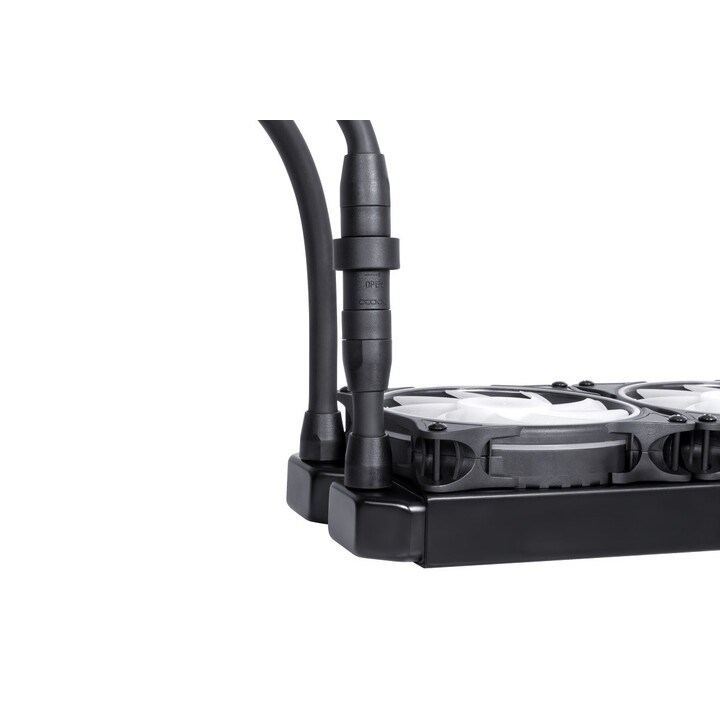Alphacool Eisbaer Pro Aurora 360 Processor All-in-One Liquid Cooling System 12cm Black, White 1 piece(s)