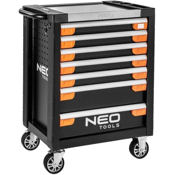 NEO Tools 84-220 PRO Professional 7-Drawer Tool Cabinet Roller