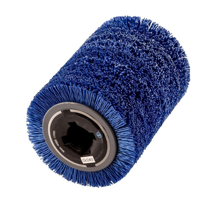 Graphite 54H043 nylon brush for satin machine brown