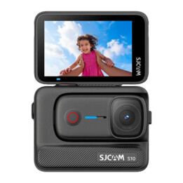 SJCAM S10 Action Camera, 64GB, 4K, 30fps, Waterproof to 5m, SteadyMotion 2.0