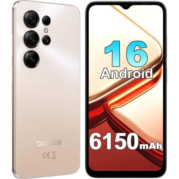 Doogee Note 56X, 3 GB 64 GB, LCD IPS da 6,56, 6150 mAh, Oro