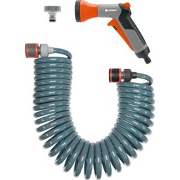 GARDENA 901074901 4647-20 Spiralschlauch-Set, 10 Meter lang
