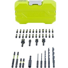 Jeu d'embouts mixtes pour perceuse et visseuse RYOBI RAK38DSDI2, 38 pièces