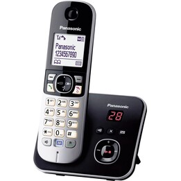 Telefono Panasonic KX-TG6821 DECT Nero