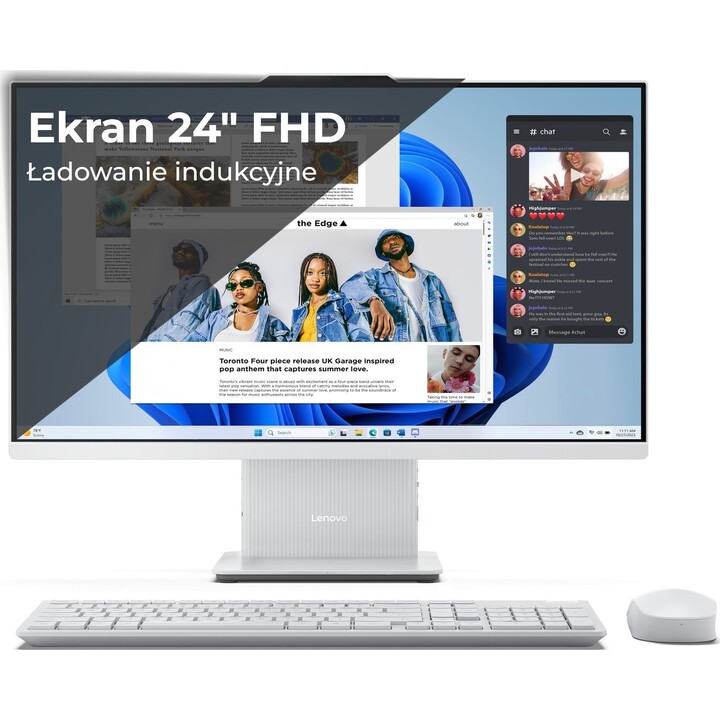 Lenovo IdeaCentre AIO 24IRH9 i5-13420H 23.8" FHD IPS AG 250nits 100Hz 16GB DDR5 5200 SSD1TB Intel UHD Graphics Win11 Cloud 