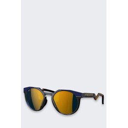 Óculos de Sol Oakley HSTN Polarizados - Azul Marinho/Transparente/Lentes Prizm 24k Polar