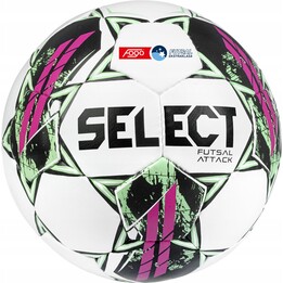 Select Futsal Attack Fogo Ekstraklasa bola de futsal branca multicolor tamanho 4