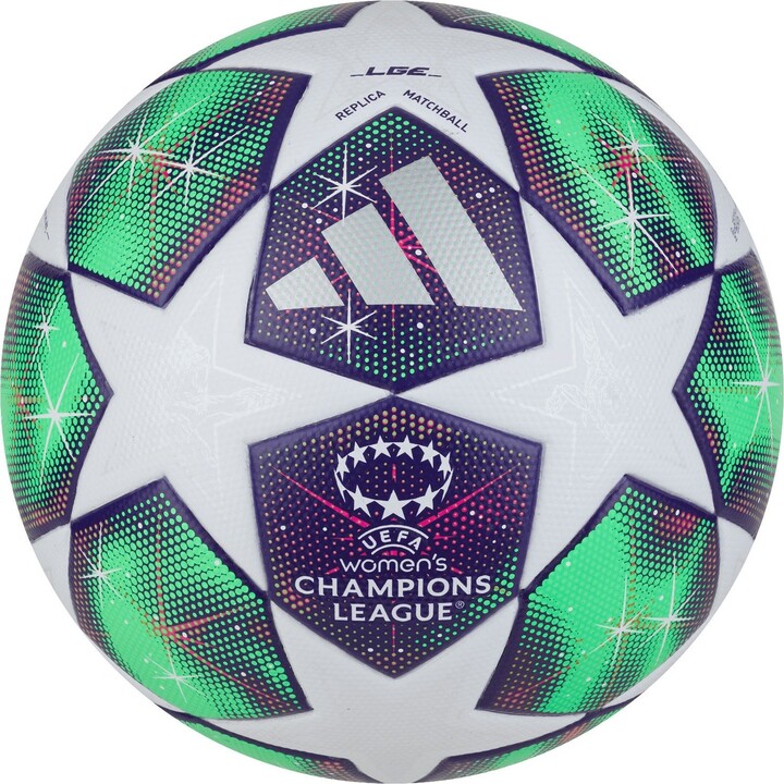 Adidas W UCL 25/26 Fase de liga 151214 5 Fútbol Morado-Verde-Blanco 5