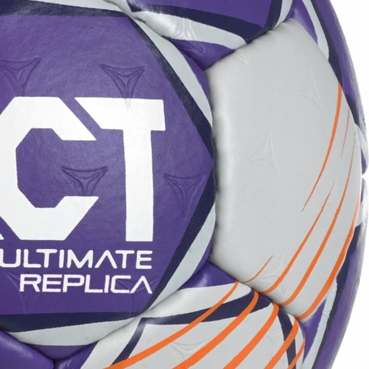 Select Sport Orlen Superliga 3 EHF Ultimate Replica balón de balonmano talla 3 morado/gris