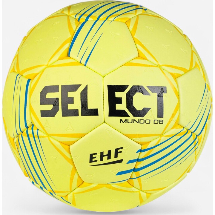 Select Mundo EHF V24 balón de balonmano de entrenamiento amarillo
