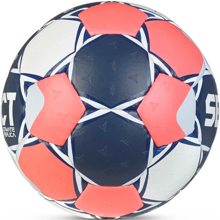 Select Ultimate Replica EHF Euro Men v26 balón de balonmano blanco/rojo