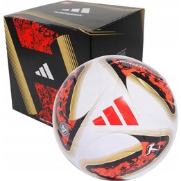 Adidas Bundesliga 26/27 Torfabrik League Box 159812 5 Futebol Branco-Laranja-Dourado 5