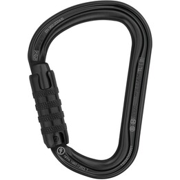 Petzl William Triact Lock 0002283300000035 Mosquetón de escalada negro