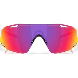Oakley Cybr Dyno 690369 Cycling Sunglasses Polished White/Prizm Road