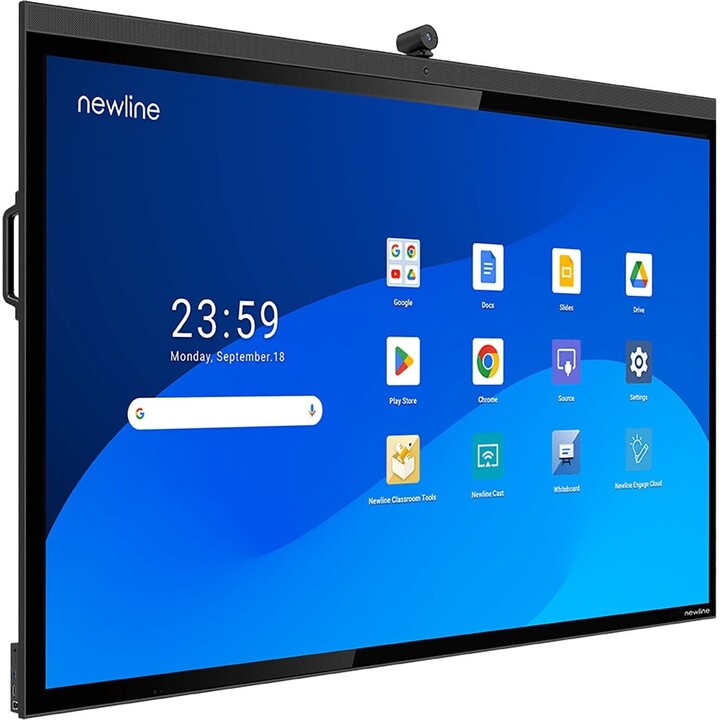 Écran multi-touch LED 4K Newline TT-6524ZPRO de 65 pouces, série Z Pro, avec port USB Type-C
