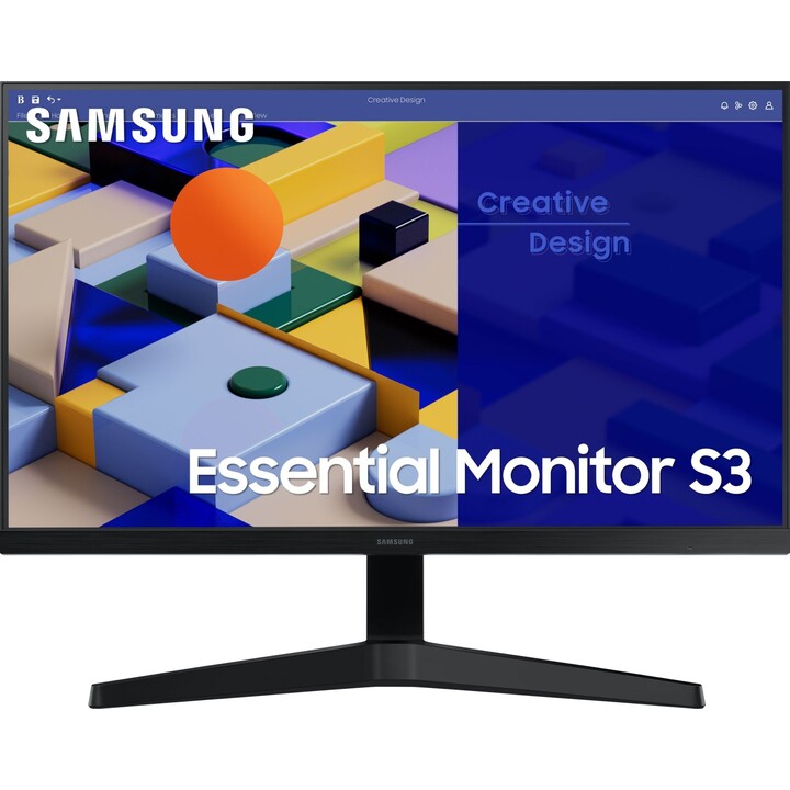 Écran Samsung Essential S3 S27C310EAU 27 pouces Full HD IPS 75 Hz FreeSync – Noir