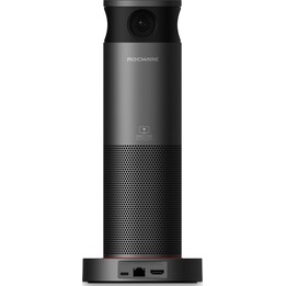 Câmara de conferência «tudo-em-um» ROCWARE RC360 4K com visão panorâmica de 360 graus e ligação USB