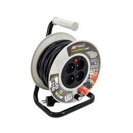 Cavo di prolunga standard AWTOOLS su bobina, 40 m, 3 x 1,5 mm, 16 A / 3680 W