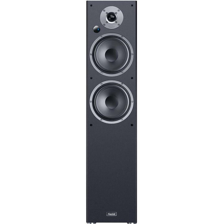 Coppia di diffusori da scaffale attivi Magnat Monitor Reference 5A, colore nero