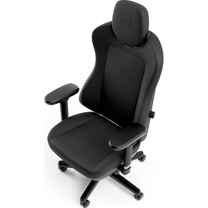 Cadeira de jogos Noblechairs AURA AtmoShell NBL-AUR-GER-BED em couro sintético de alta tecnologia, preta