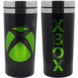 Paladone Xbox PP10504XB Metal Travel Mug Stainless Steel Cup