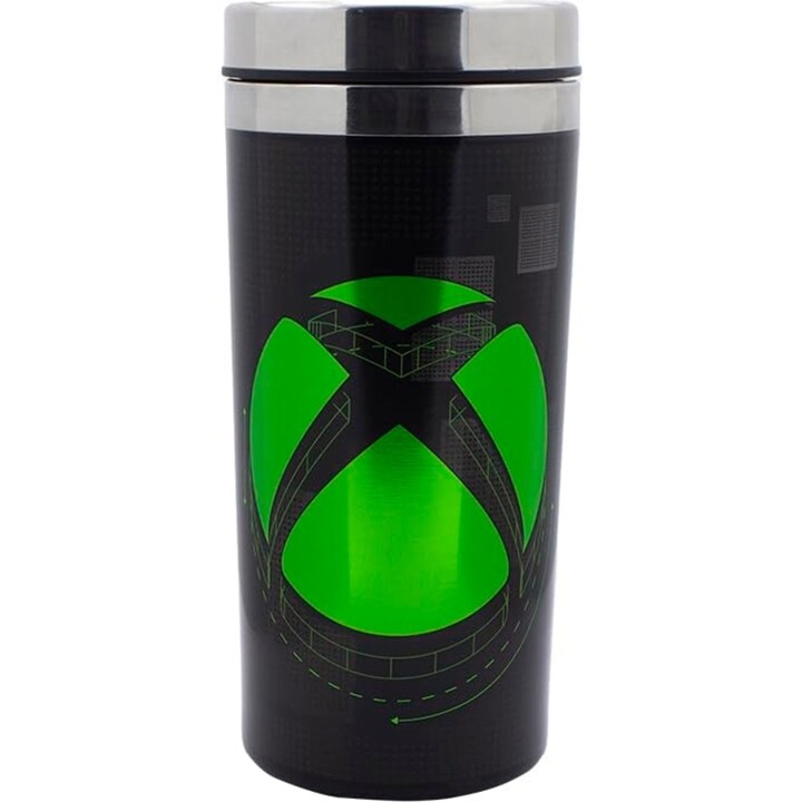 Paladone Xbox PP10504XB Metall-Reisebecher aus Edelstahl
