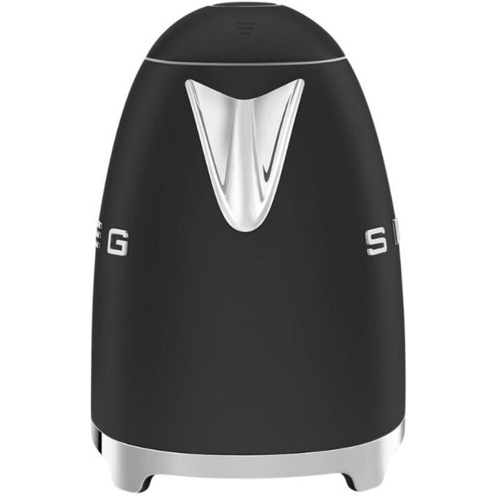 Smeg 50s Style KLF03BLMEU Electric Water Kettle, Matte Black, 1.7 L