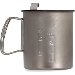 Snow Peak Trek 692919: Taza-cocina de viaje ligera de titanio, 700 ml
