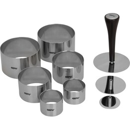Lot de 6 cercles à dessert en acier inoxydable « Formidable G-12170 » de Gefu