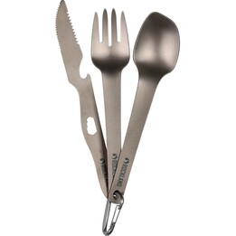 Conjunto de talheres de campismo leve Rockland Titanium Pure 656054