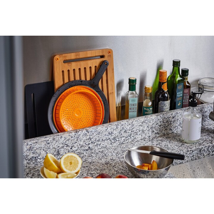 Fiskars Functional Form 1027304 Foldable Silicone Strainer Colander