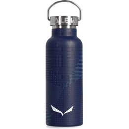Bouteille isotherme Salewa Valsura 0008601100040556, à pois bleu marine, 0,45 L
