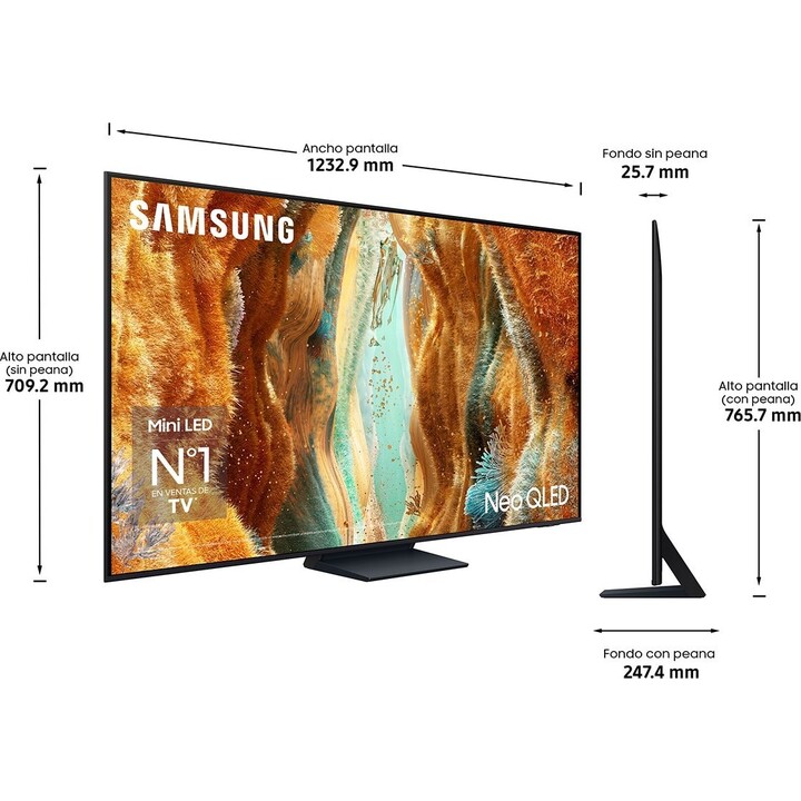 Samsung Tq55qn74fat 139,7 Cm (55") 4k Ultra Hd Smart Tv Wifi Negro