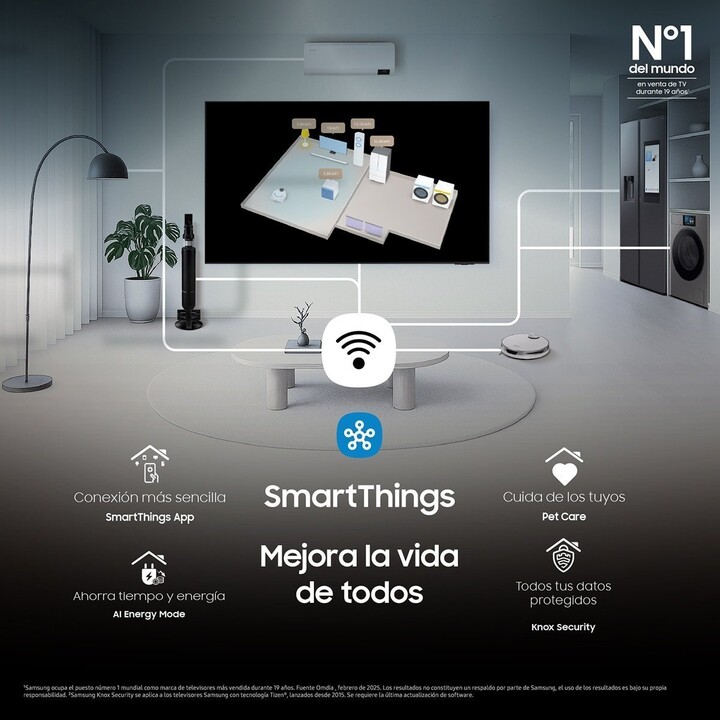 Samsung Tq55qn74fat 139,7 Cm (55") 4k Ultra Hd Smart Tv Wifi Negro