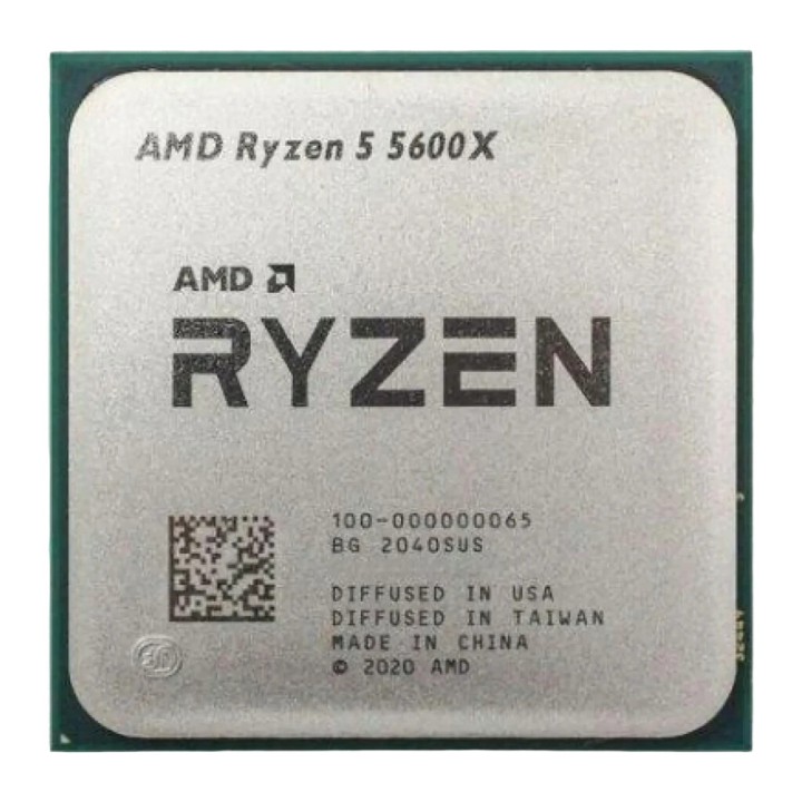 Processeur AMD Ryzen 5 5600X 6 Cœurs AM4 Box tray version