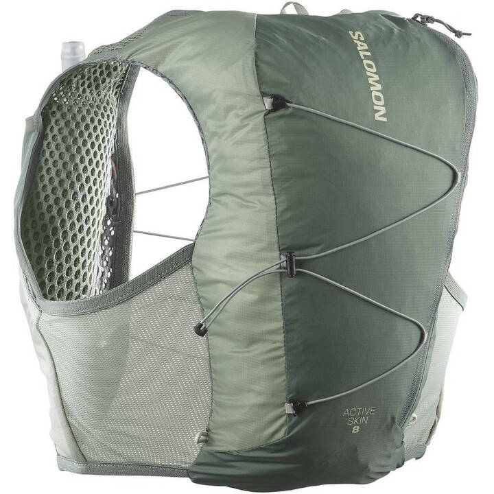 Chaleco de running Salomon Active Skin 8 (Laurel Wreath, M)