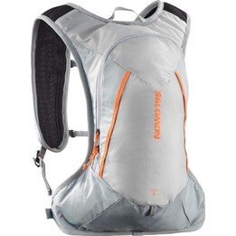 Salomon 707177 Cross 4 Running Backpack (Violet Grey/Nectarine)