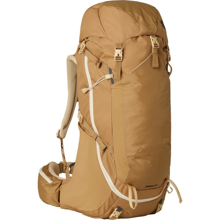 Mochila de senderismo The North Face 723469 Terra 65 (marrón utilitario/caqui)