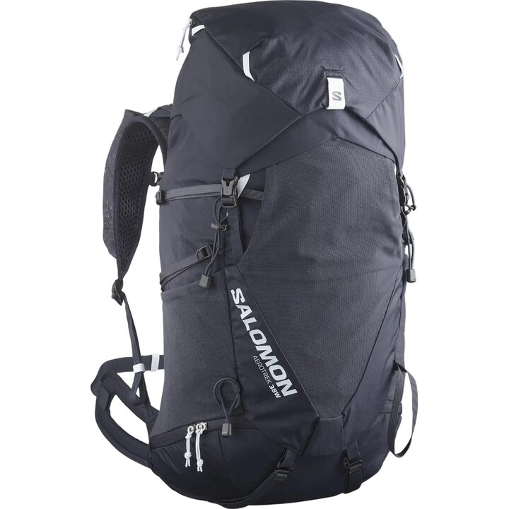 Mochila Salomon 649058 Aerotrek 38 para mujer (azul marino/Mood, S/M)