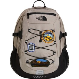 The North Face 751242 Borealis Classic Patch Rucksack (Stone/Schwarz)