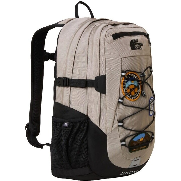 Mochila The North Face 751242 Borealis Classic Patch (Pedra/Preto)