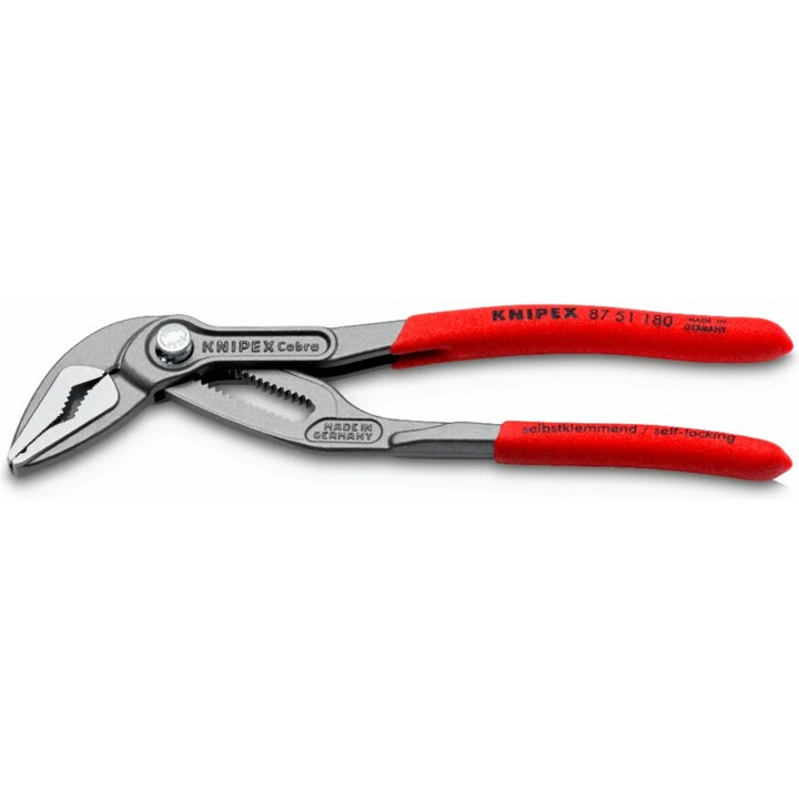 Knipex O4003773088981 Alicates Cobra para bombas de agua con mordazas alargadas de 180 mm