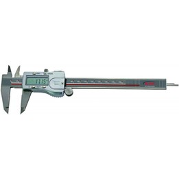 EL-CUT 0053216235 Paquímetro digital 3 V, saída de dados ABS em SQ, 150 mm