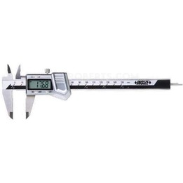 Paquímetro digital 1114-150AW com estojo de zinco e certificação, 150 mm