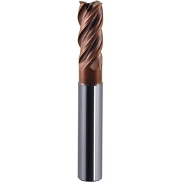 Fresa de carburo Mastermill M9-44GMA1-0080 FI 8,0 R0,5 Z4 19/63 mm