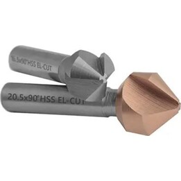 EL-CUT P.C309250 Countersink Chamfer Bit DIN 335-C 90° 25mm HSSE TiN