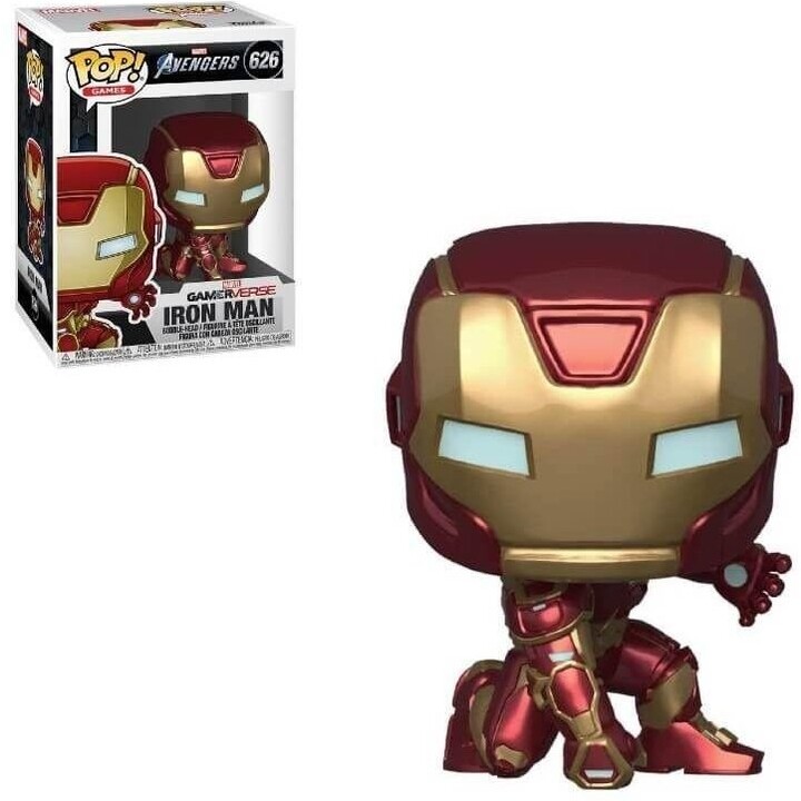 Figura de vinilo coleccionable FUNKO POP de Iron Man 626 de Los Vengadores de Marvel
